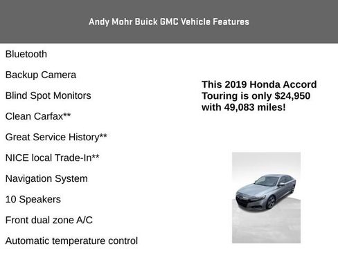 Used 2019 Honda Accord Touring image 4