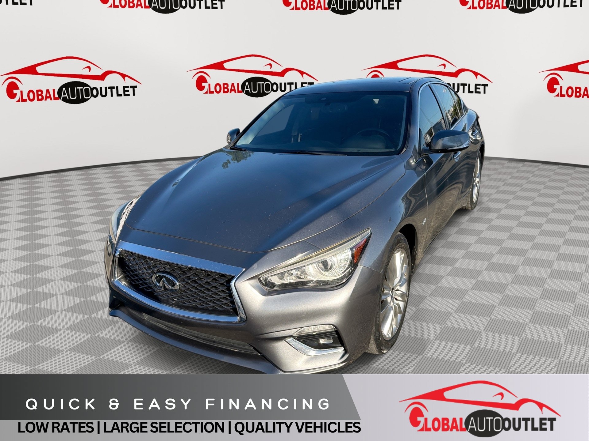 Used 2020 INFINITI Q50 Luxe RWD image 1