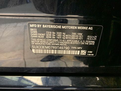 Used 2024 BMW X7 M60i AWD/4WD image 79