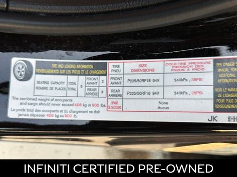 Certified 2023 INFINITI Q50 Luxe w/ Cargo Package AWD/4WD image 8