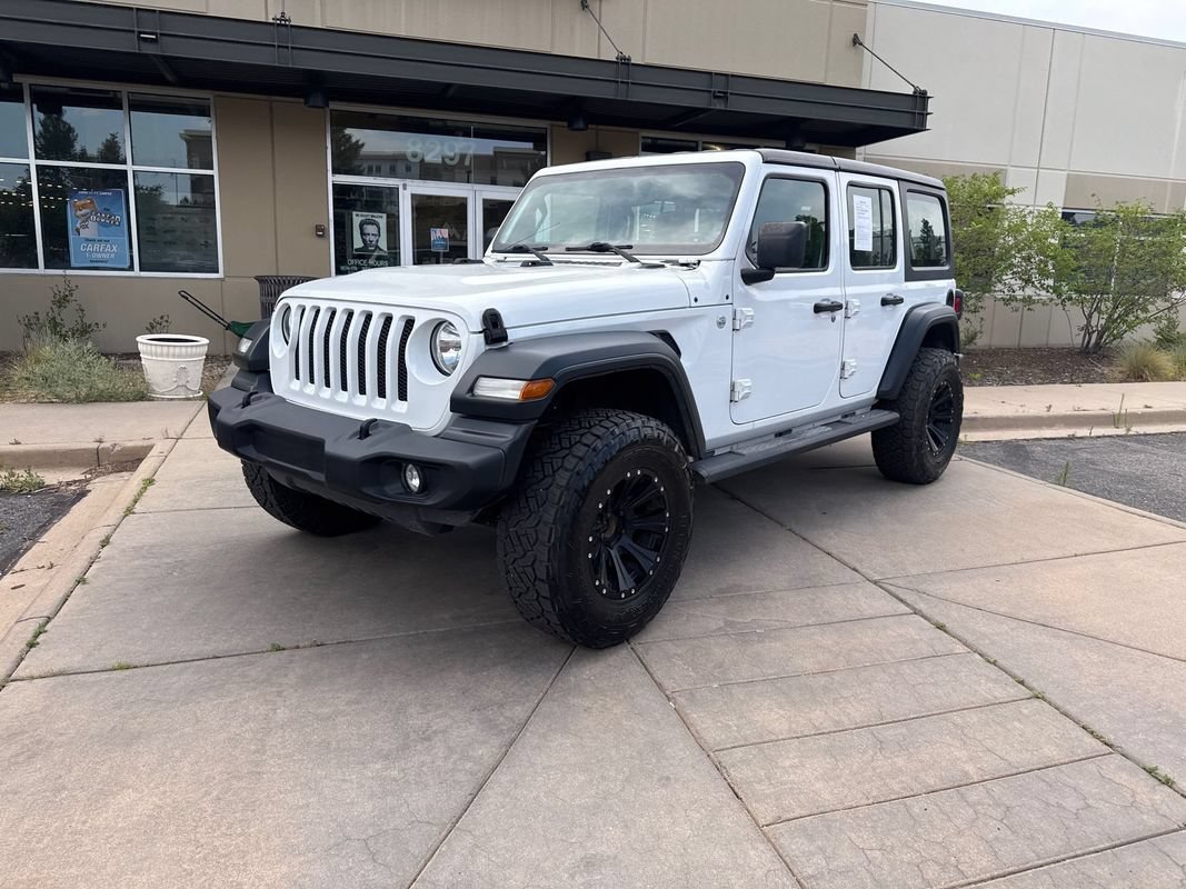 Used 2020 Jeep Wrangler Unlimited Sport AWD/4WD image 2