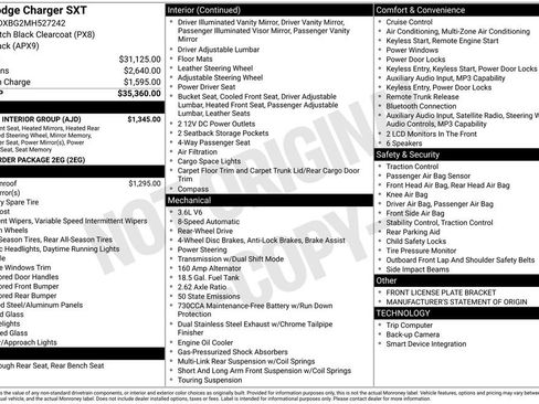 Used 2021 Dodge Charger SXT w/ Leather Interior Group image 10