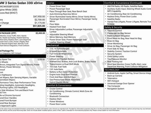 Certified 2025 BMW 330i xDrive Sedan w/ Premium Package image 8