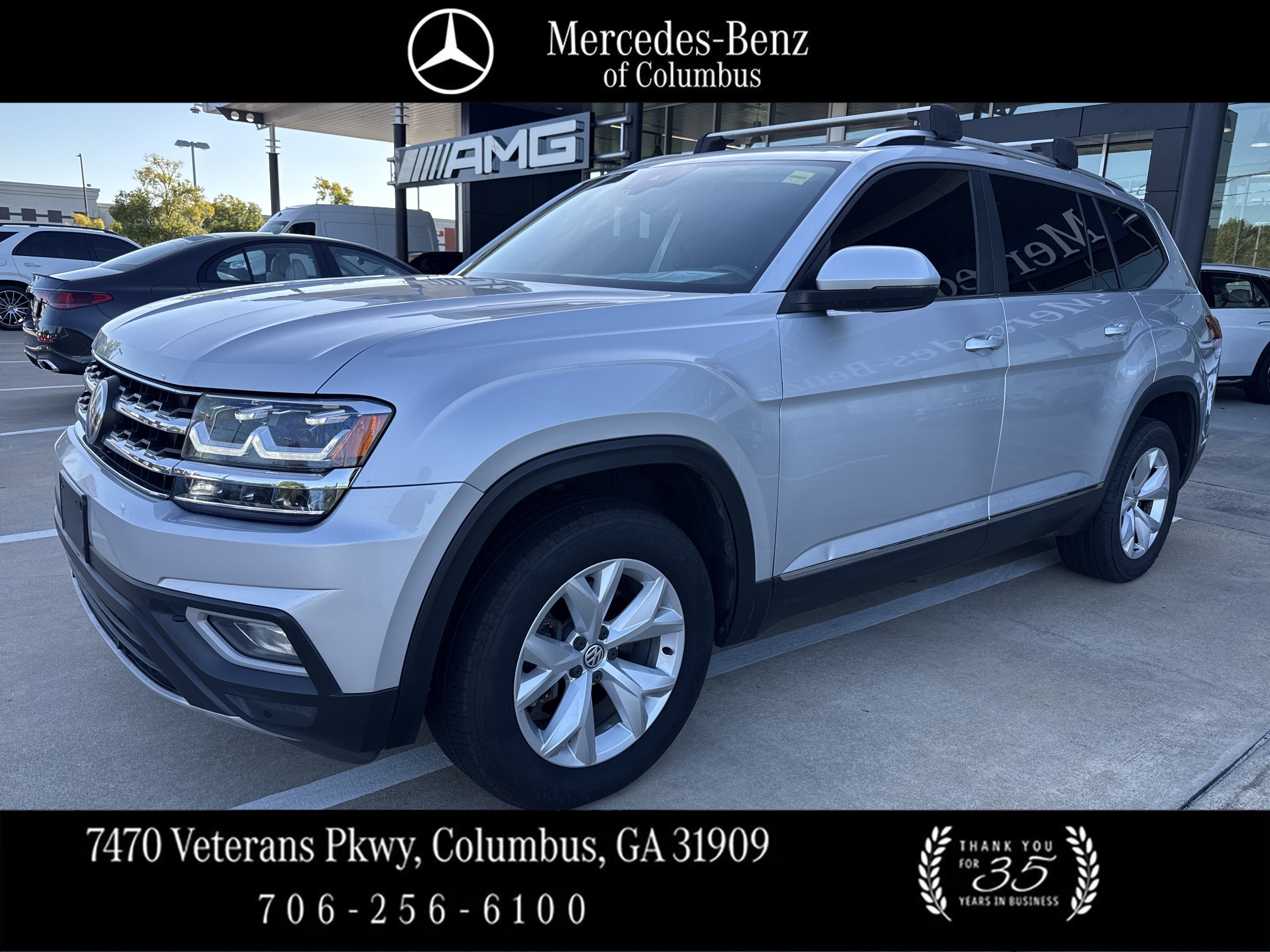 Used 2018 Volkswagen Atlas SEL AWD/4WD image 1