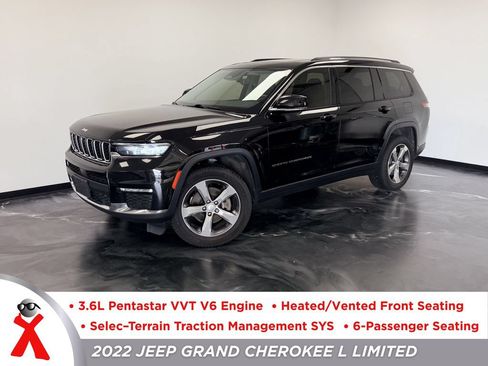 Used 2022 Jeep Grand Cherokee L Limited w/ Luxury Tech Group II AWD/4WD image 1