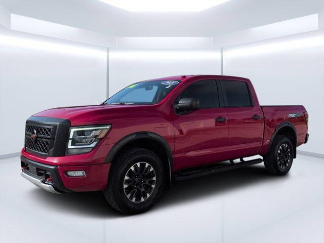 Used 2021 Nissan Titan PRO-4X w/ Off Road Protection Package AWD/4WD image 7