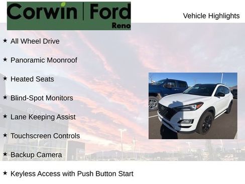 Used 2019 Hyundai Tucson Night w/ Cargo Package image 7