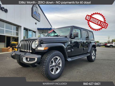 Used 2020 Jeep Wrangler Unlimited Sahara image 1