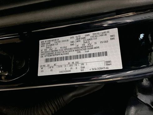 Certified 2023 Ford F150 Lariat w/ Equipment Group 502A High image 33