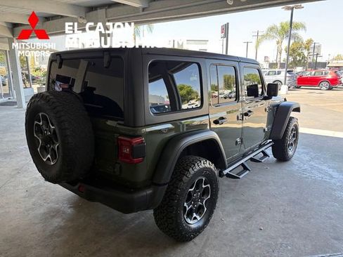 Used 2023 Jeep Wrangler Unlimited Rubicon 4xe w/ Steel Bumper Group image 3