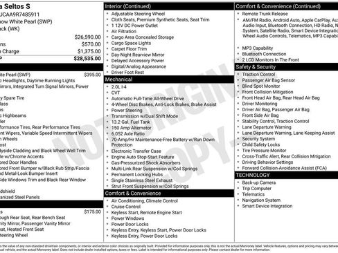 Certified 2024 Kia Seltos S AWD/4WD image 7