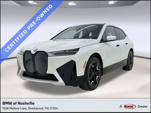 Certified 2024 BMW iX xDrive50 w/ Sport Package AWD/4WD image 1
