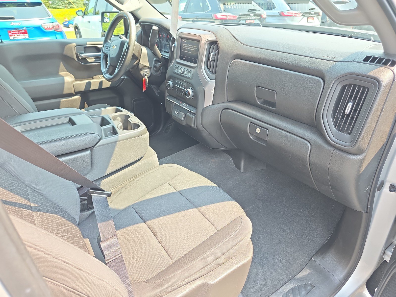 Used 2021 Chevrolet Silverado 1500 Custom w/ LPO, Dark Essentials Package AWD/4WD image 14