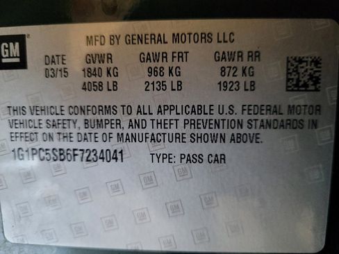 Used 2015 Chevrolet Cruze LT FWD image 33