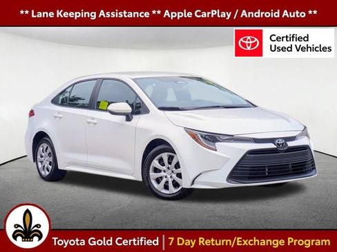 Certified 2024 Toyota Corolla LE FWD image 1