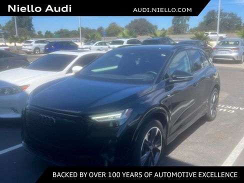 Used 2024 Audi Q4 e-tron Prestige w/ Black Optic Package AWD/4WD image 1