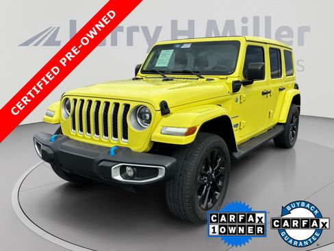 Used 2023 Jeep Wrangler Unlimited Sahara AWD/4WD image 1