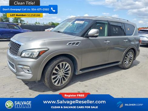 Used 2017 INFINITI QX80 4WD w/ Driver Assistance Package image 1
