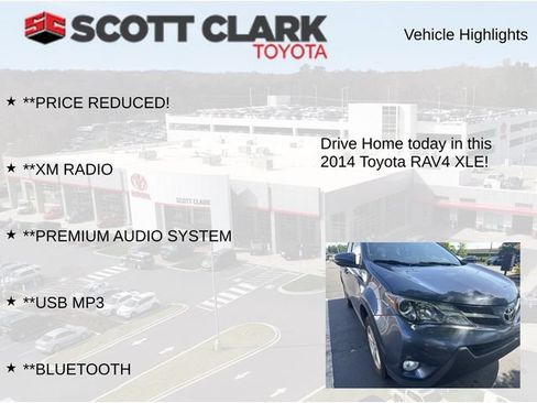 Used 2014 Toyota RAV4 XLE FWD image 9