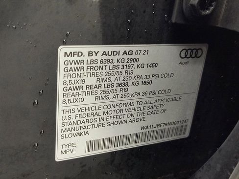 Used 2022 Audi Q7 2.0T Premium Plus w/ Premium Plus Package image 18