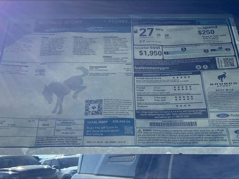 New 2025 Ford Bronco Sport Big Bend w/ Convenience Package image 21