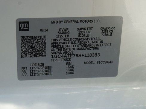 New 2025 Chevrolet Silverado 3500 LTZ w/ LTZ Convenience Package image 24