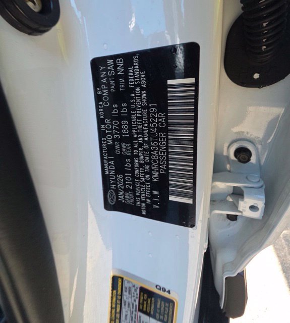 Certified 2026 Hyundai Venue SEL FWD image 18