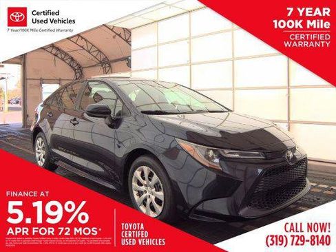 Certified 2020 Toyota Corolla LE FWD image 1