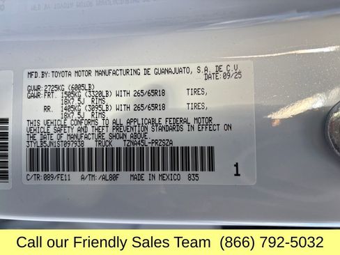 New 2025 Toyota Tacoma TRD Sport image 23