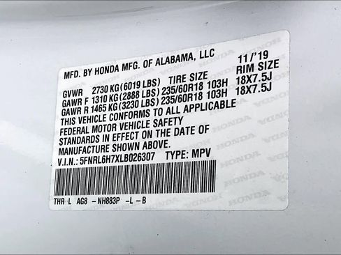 Used 2020 Honda Odyssey EX-L image 37