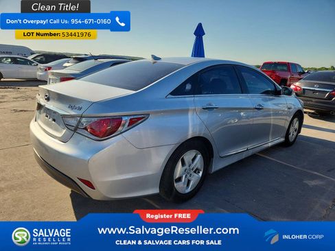 Used 2012 Hyundai Sonata Hybrid w/ Leather Pkg FWD image 4