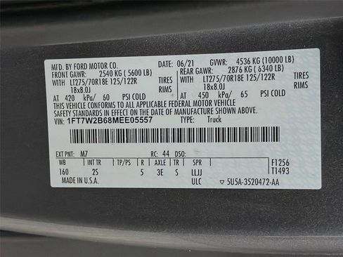 Used 2021 Ford F250 XLT w/ XLT Value Package AWD/4WD image 41