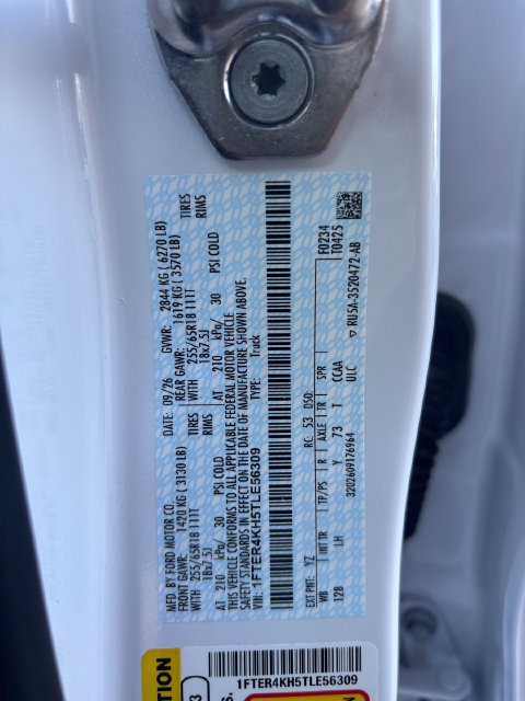 New 2026 Ford Ranger Lariat AWD/4WD image 29