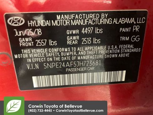 Used 2018 Hyundai Sonata SE image 24