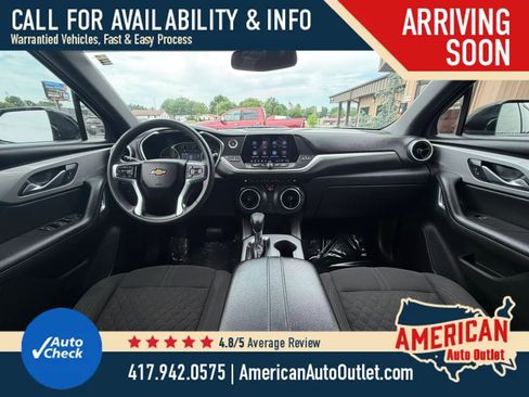 Used 2022 Chevrolet Blazer LT w/ LPO, Black Accent Package FWD image 70