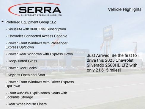 Used 2025 Chevrolet Silverado 2500 LTZ w/ Trail Boss Package AWD/4WD image 3