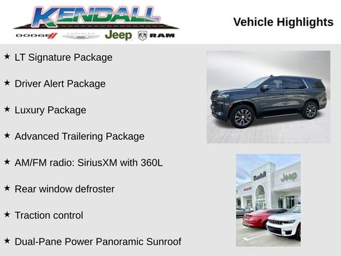 Used 2021 Chevrolet Tahoe LT w/ LT Signature Package image 3