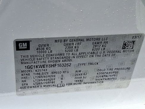 Used 2017 Chevrolet Silverado 2500 LTZ w/ Duramax Plus Package AWD/4WD image 21