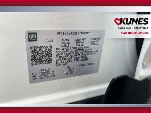 New 2026 Buick Envista Sport Touring w/ Convenience I Package FWD image 38
