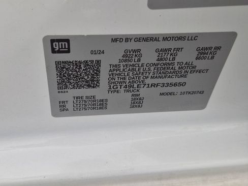 Certified 2024 GMC Sierra 2500 Pro w/ Convenience Package AWD/4WD image 34