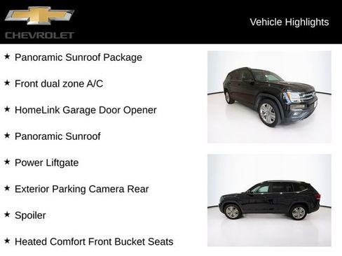 Used 2020 Volkswagen Atlas SE w/ Panoramic Sunroof Package image 5