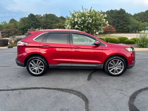 Used 2021 Ford Edge Titanium w/ Cargo Accessory Package FWD image 8