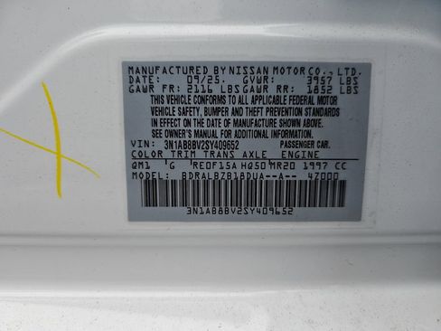 New 2025 Nissan Sentra S image 38