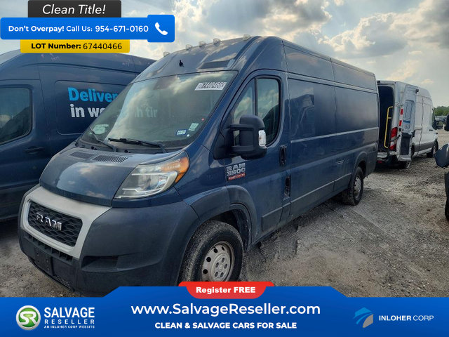 Used 2021 RAM ProMaster 3500 FWD image 1