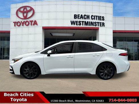 Certified 2023 Toyota Corolla XSE w/ Carpet Mat Package (TMS) FWD image 7