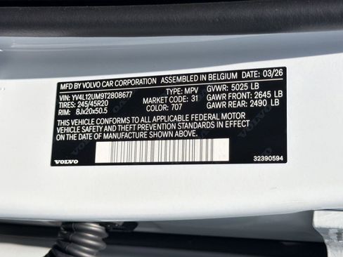New 2026 Volvo XC40 B5 Ultra w/ Climate Package AWD/4WD image 19