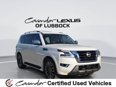 Used 2021 Nissan Armada Platinum w/ Captain's Chairs Package