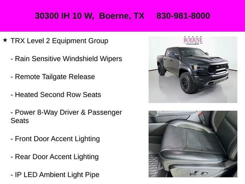 Used 2022 RAM 1500 TRX w/ TRX Level 2 Equipment Group image 33