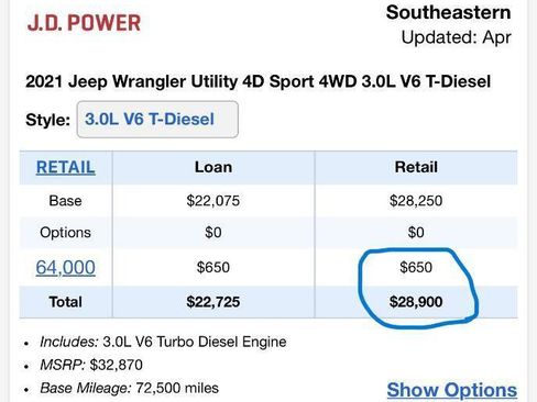 Used 2021 Jeep Wrangler Unlimited Sport image 25