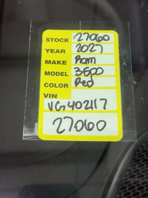 New 2027 RAM 3500 Big Horn AWD/4WD image 28
